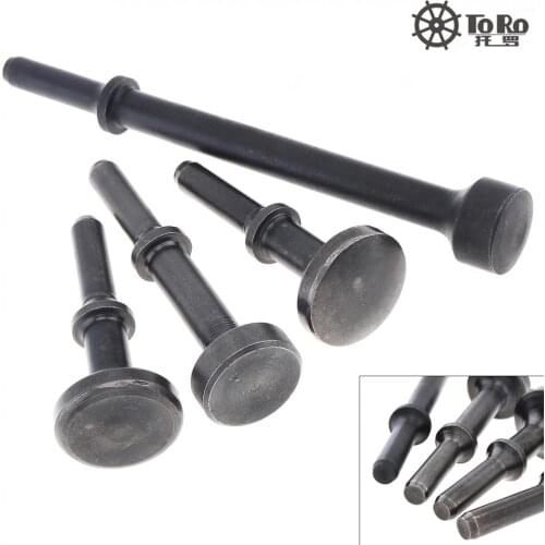 4pcs/lot Air Hammer Head Air Chisel Hard Steel Solid Impact Hammer Head Support Pneumatic Tool for Knocking / Rusting Removal