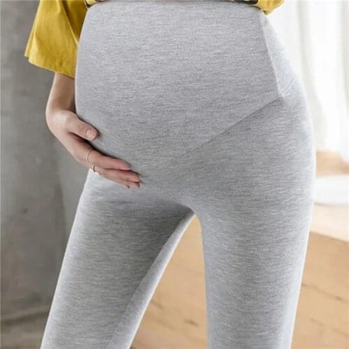 New Pregnant Woman Adjustable Big Size Leggings Maternity Pants Leggings Pregnancy Thin Soft Cotton Pants High Waist Clothes