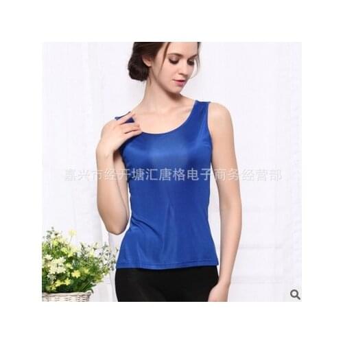 Женские шелковые майки Limin China At AliExpress
