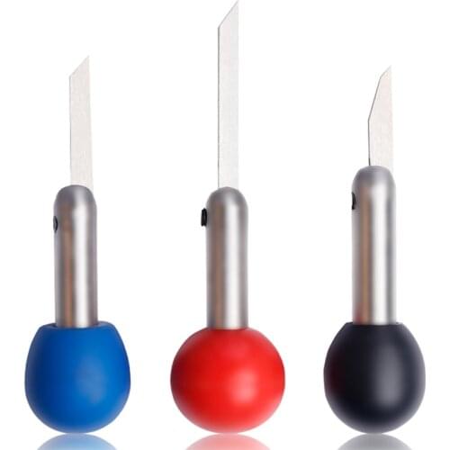 Micro-Inlaid Flat Shovel Carving Knife White Steel Knife Shovel Edge Knife Inlaid Shovel Knife Wire Cutter Gold Tool