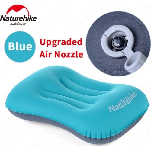 Naturehike Travel Inflatable Pillow Office Air Pillow Neck Camping Sleeping Gear Fast Portable TPU Pillow Outdoor NH17T013-Z
