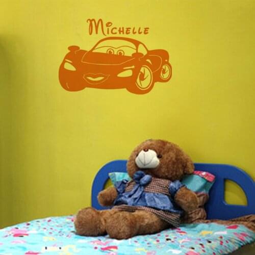 New Childrens Wall Decals Decor Cartoon Wall Car Decor Sticker 3d Wallpaper Kids Room Wall Sticker