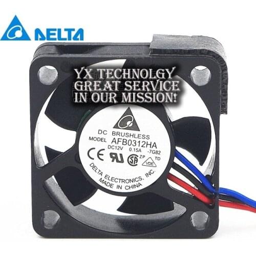 Original Delta The new 3010 12V 0.15A AFB0312HA 3CM 30mm dual ball projector cooling fan