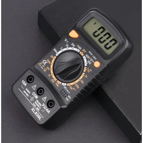 Professional Multimeter Digital DMM Multitester Electrician Tool Ohm AC DC Voltage Current Diode Continuity hFE 1000V 20A Tester