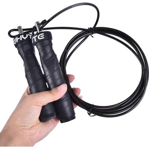 Fitness Speed Jump Rope Skipping Ropes Anti-Slip Handle Sports Weighted Training