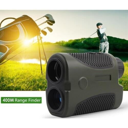 FIRECULB Outdoor Compact 6X24 400m Laser Range Finder Golf Rangefinder Hunting Monocular Telescope Distance Meter Speed Tester