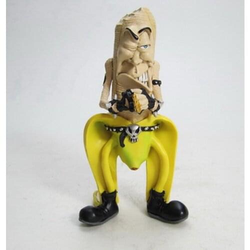 Funny Resin Banana Man Miniature Home Desktop Decoration Accessories Creative Bar Decor Crafts Handmade Ornaments Novelty Gifts