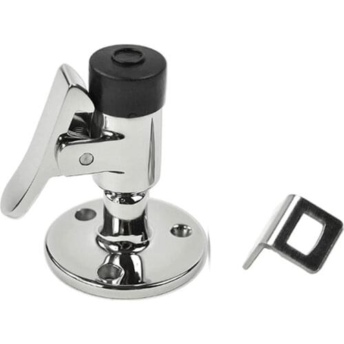 1Pcs 316 Stainless Steel Marine Boat Cushioned Door Holder Catch Doorstop