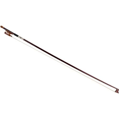 4/4 Violin Bow Brazilwood Stick Horse Hair String with Ox Horn Frog, Gift for Violin Players