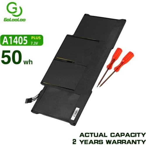 Golooloo A1405 Laptop Battery for Apple MacBook Air 13" A1466 A1377 A1369 Late 2010 Mid 2011 2013 Early 2014 2015