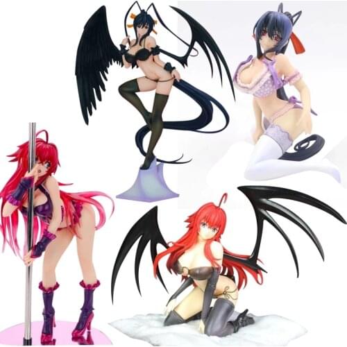 Anime High School DxD action figure bunny girls Rias Gremory Himejima Akeno Swimwear Ver. 1/12 scale PVC Figure Model Toy