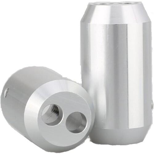 2-Piece Audio Splitter, One Point and Two Sets of Rings, 1 to 2Y Splitter, 18mm Diameter Diy Audio Cable, Hifi 2X8mm Out