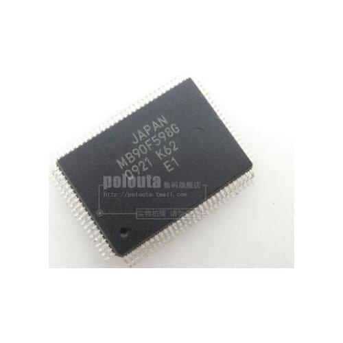Free shipping 2PCS MB90F598G MB90F598GD MB90F598GPF QFP-100