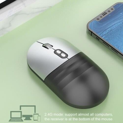 1600dpi Unique Rechargeable Gaming Mouse Bluetooth 5.2 Bluetooth Mouse Universal for PC