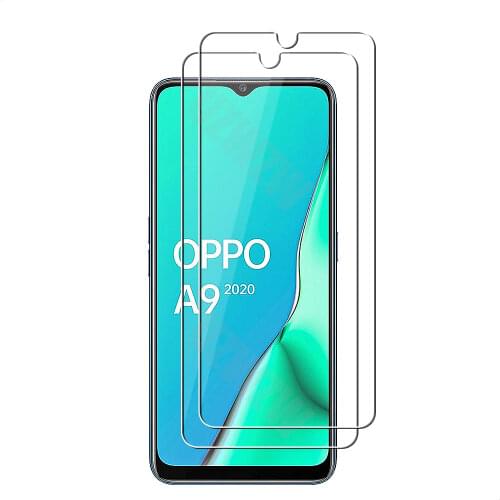 For Oppo A9 2020 Explosion Proof 2.5D 0.26mm Tempered Glass Screen Protector Protective Glass Film Guard