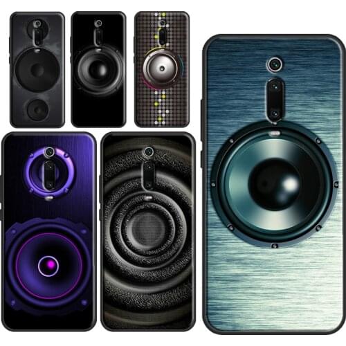 Massive Music Speakers Case For POCO X3 Pro M3 F1 F2 F3 Cover For Xiaomi Mi 11 Ultra Note 10 Lite Mi 9T 10T Pro