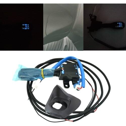 Cruise Control Switch With Lights 84632-34011 Dust Cover 45186-30180-C0 For Toyota Land Cruiser Steering Wheel Control