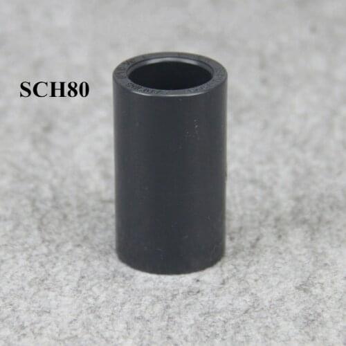 Plastic water pipe fittings shoot-through PVC Pipe Coupling Connector Standard Irrigation Water Tube Fittings 1 Pcs