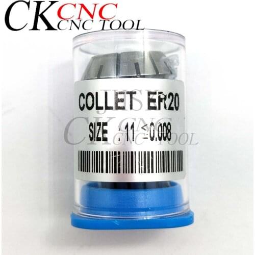 ER20 11mm ER20-11 Spring Collet For CNC Engraving Machine & Milling Lathe Tool 11 3.175 mm ER20-11Chuck