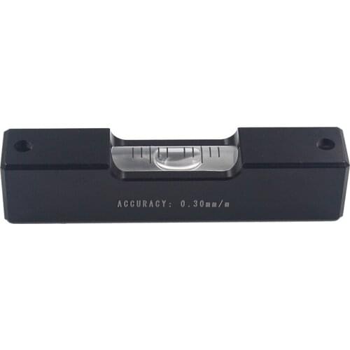 Rectangle Spirit Level Bubble Ruler for CNC Machine Daily Decoration Leveling Length 80mm