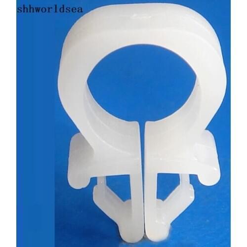 Shhworldsea auto clip fastener for holding multiple cables or tubes for mazda 9927-70-901 fits into 6mm hole