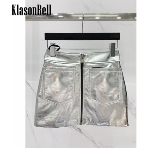 Женские кожаные юбки TOPACHIC China At AliExpress