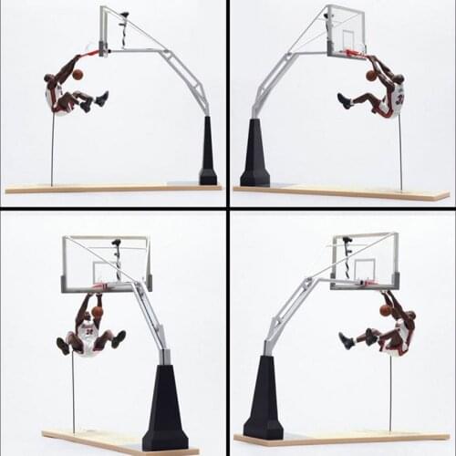 Collectible 2021 New Backboard Toy High Quantity Basketball Stand Model Suitable For Basketball Stars Toys Display Souvenir Gift