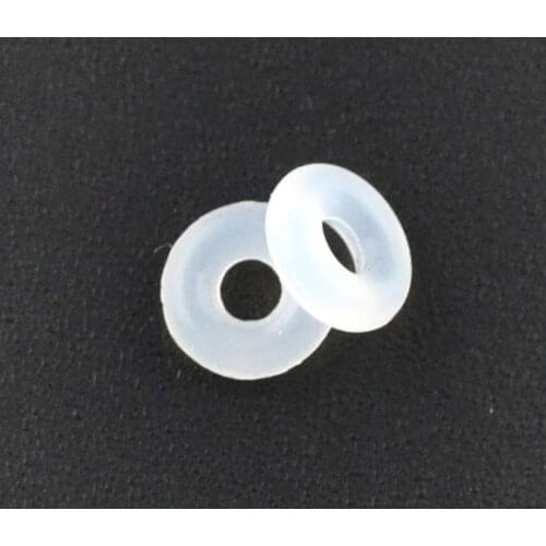 DoreenBeads 500 Rubber Stopper Rings Fit European Clip Beads (B08479), yiwu