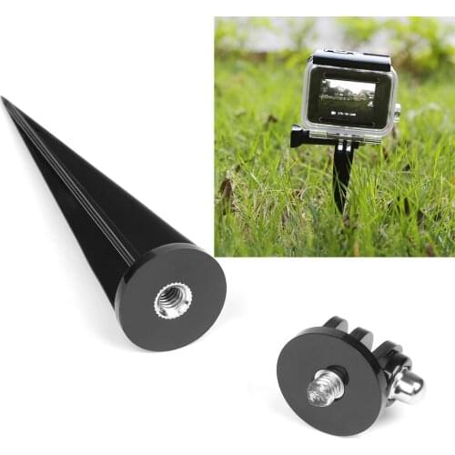 For Sand Dirt Grass Fixed Bracket Holder Tripod Stand Mount For GoPro Hero 6 5 7 Black Sjcam Xiaomi Yi 4k Eken Go Pro Accessory