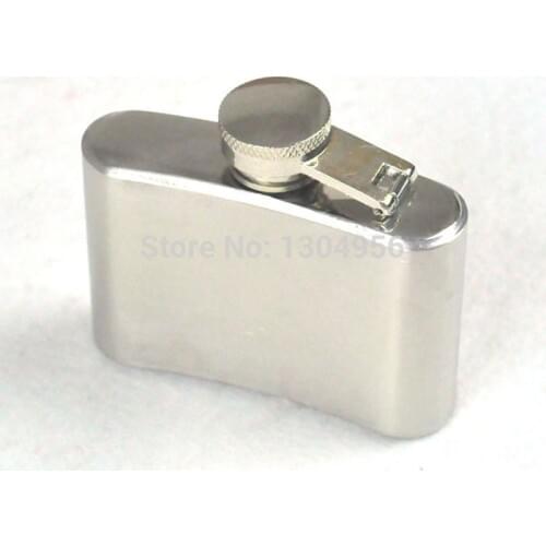 2oz Hip Flask Portable Stainless Steel Flagon Wine Bottle 55ml JH3A0B01