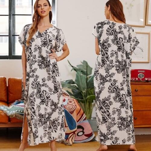 Summer Printing Beach Dress Women Bathing Suit Cover Ups Sarong Bikini Long Robe Pareo Tunic Capes Kaftan Coverup