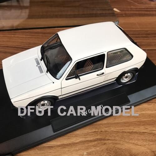 Scale 1:18 Alloy Pull Back Toy Vehicles GTI 1976 Car Model Of Childrens Toy Cars Original Authorized Authentic Kids Toys