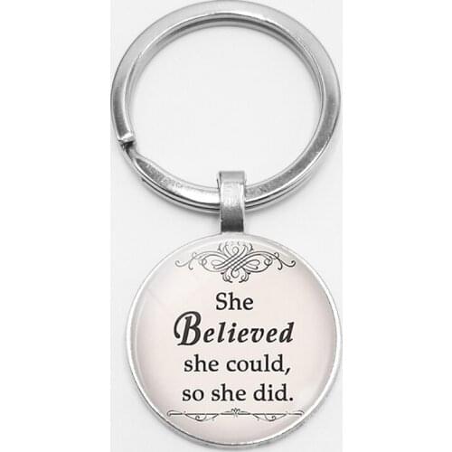 Fashion Accessories Classic Quotation Keychain Car Key Hang Buckle Accessories Welcome To Map Custom