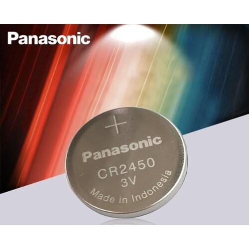 New Original Panasonic CR2450 CR 2450 3V Lithium Button Cell Battery Coin Batteries For Watches,clocks,hearing aids