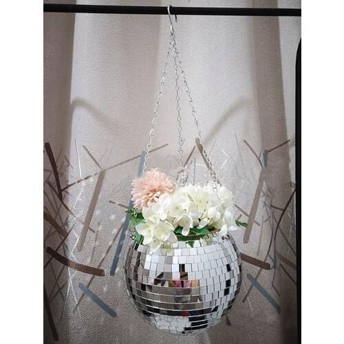 Flowerpot Hanging For Wall Garden Home Yard Decoration Ball Shape Basket Outdoor Pot
