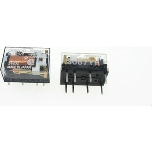 24V relay G5A-237P-24VDC G5A-237P 237P-24VDC G5A237P 24V 24VDC DC24V 0.5A 60VAC DIP8