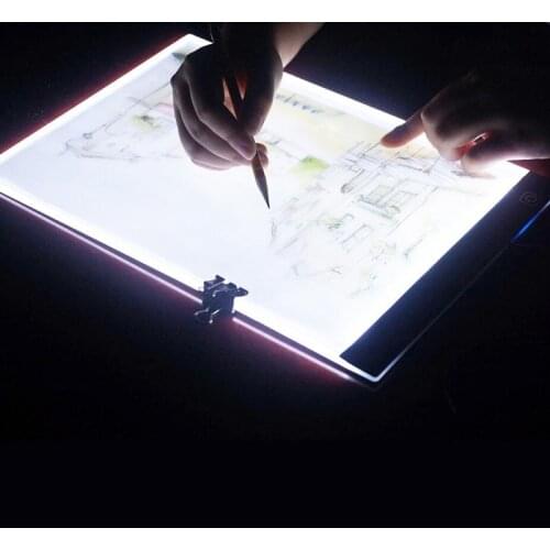 LED Diamond Painting Light Pad Lightpad Board Diamond Painting Accessories Tool Kits A3 A4 Drawing Graphic Tablet Box