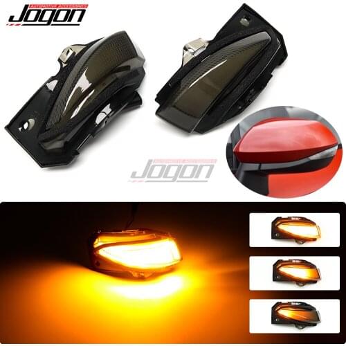 2Pcs LED Dynamic Amber Mirror Turn Signal Light Blinker Lamp Flowing Water Blinker For Toyota Corolla Hatchback 2019 2020 Canbus