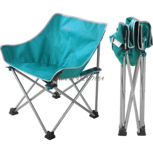 Outdoor Folding Chair Portable Director Art Student Fishing Camping Super Light Reclining Chair Moon Chair Lazy Chair