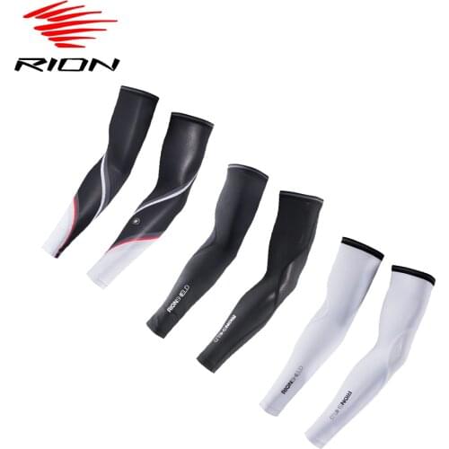 RION Cycling Arm Warmer UV Protection Breathable Running Cycling Leg Warmer Sleeve Men Sport Outdoor Arm Sleeves