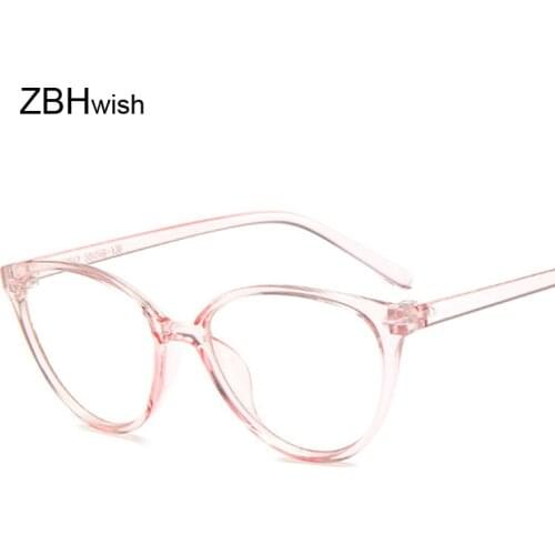 Lady Cat Eye Glasses Frames For Women Sexy Black Metal Frame Brand Designer Optical EyeGlasses Fashion Eyewear
