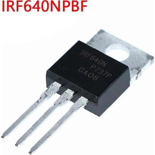 10pcs IRF640NPBF TO220 IRF640N TO-220 IRF640 Power MOSFET new and original