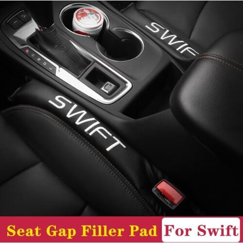 2x Car Styling Seat Gap Filler Soft Pad Padding Spacer For Suzuki Swift 2005-2019 2016 2010 2011 2012 2013 2014 2015 2018 2017