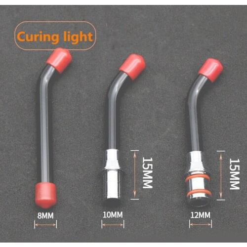 3pcs Light Guide Rod Tip for Dental Optical Fiber Curing Lamp woodpecker New 8 mm B8 Dentistry Other Tools