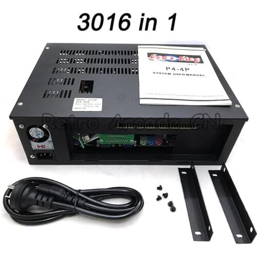 3016 in 1 Multi game board Motherboard,Celeron Daul-Core CPU,1G DDR2, built-in power supply, VGA for arcade game machine