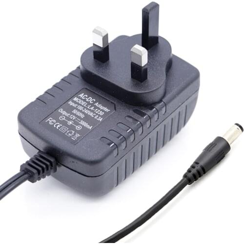 9V 12V 1A US EU UK power adapter Supply 3V 5V 6V 7V 7.5V 0.5A 1A 2A DC power adaptor 5.5*2.5MM LED Monitor regulation charger