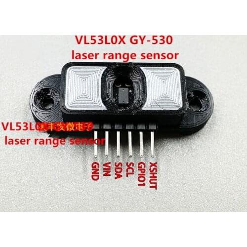 Fast Free Ship Detection Range 1CM-2Meters 3% Accuracy VL53L0X GY-530 laser range sensor/Flight time range sensor module