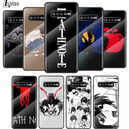Anime Manga Death Note Ryuk For Samsung Galaxy S21 Ultra Plus 5G M51 M31 M21 Tempered Glass Cover Shell Luxury Phone Case