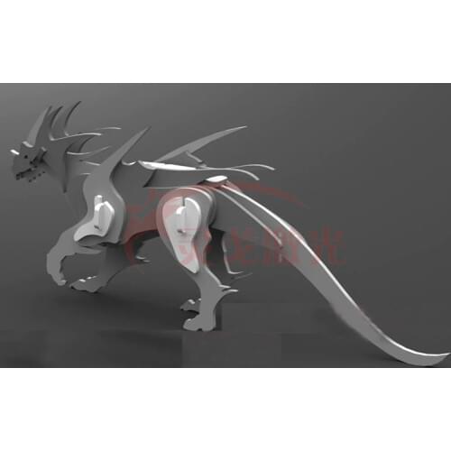 Dragon DXF CAD drawing file for cnc laser cutting engraving T3