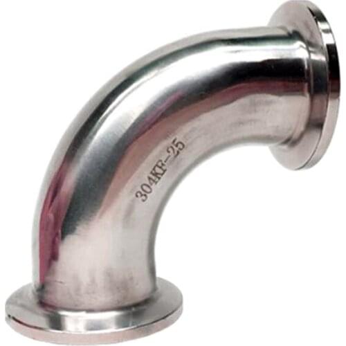 K16 KF25 KF40 KF50~KF160 KF Elbow Vacuuum Flange Fittings 90 Degree ,L020